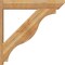 Ekena Millwork Funston Slat Rough Sawn Outlooker, Western Red Cedar, 8"W x 44"D x 44"H OUT08X44X44FST06RWR - alternate 2